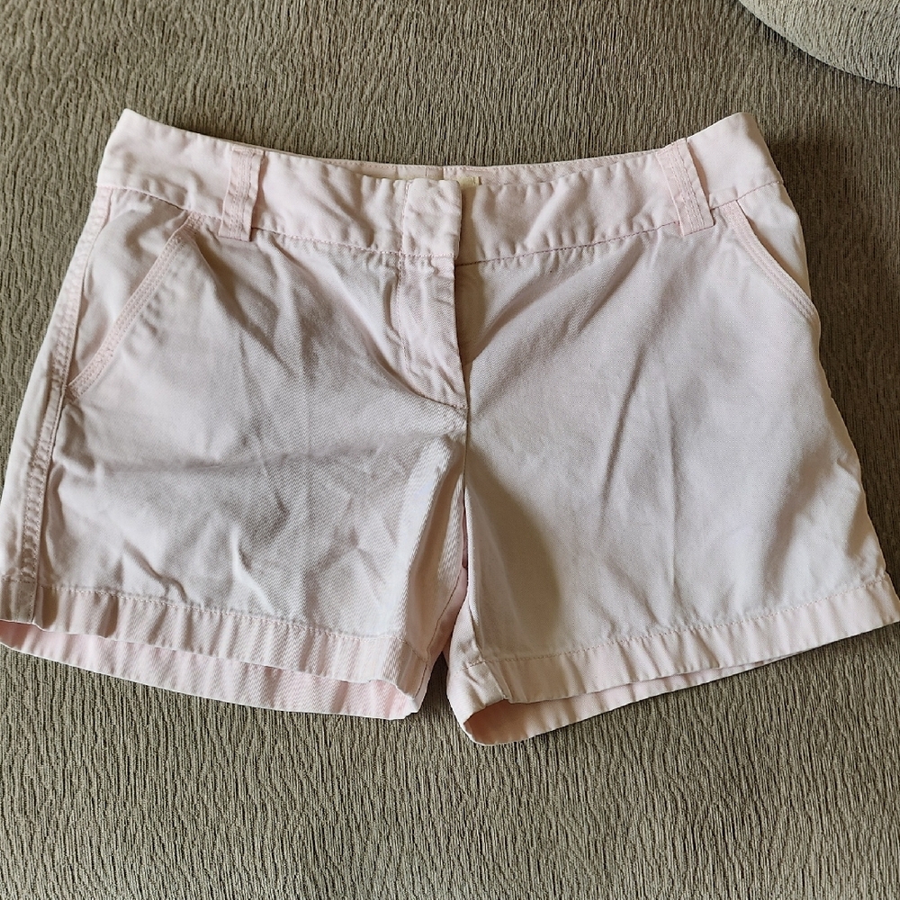 J. Crew Pink Bermuda Shorts Tailored Cotton Casual